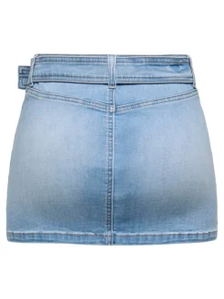 ONLWAUW Jeanskjol Minikjol