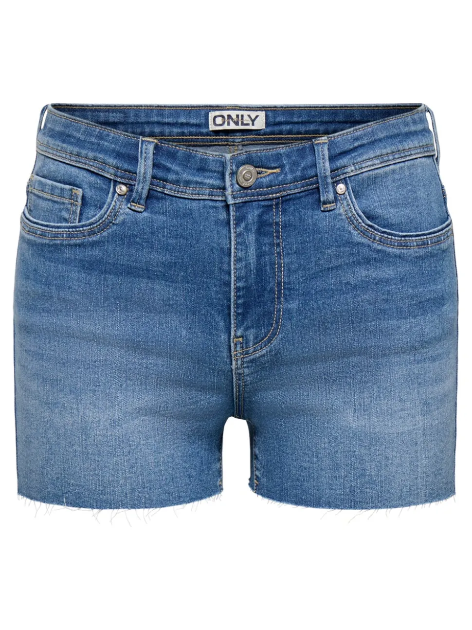 ONLWAUW Medelhög midja Normal passform Denimshorts