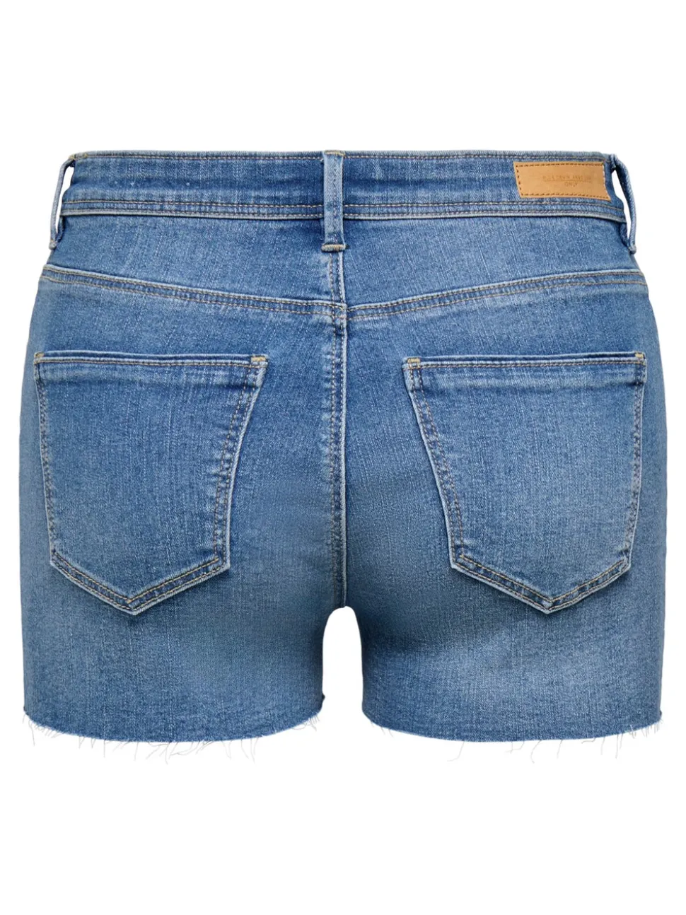 ONLWAUW Medelhög midja Normal passform Denimshorts