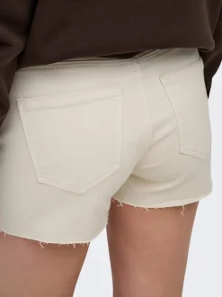 ONLWAUW Medelhög midja Normal passform Denimshorts