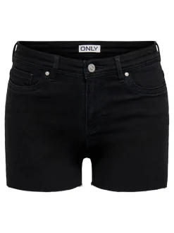 ONLWAUW Medelhög midja Normal passform Denimshorts