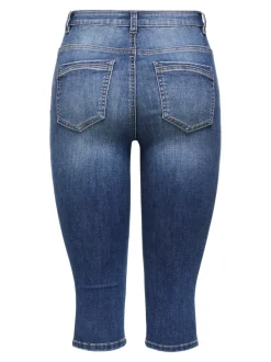 ONLWAUW Medelhög midja Normal passform Capris