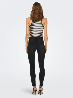 ONLWAUW Medelhög midja Skinny Fit Jeans