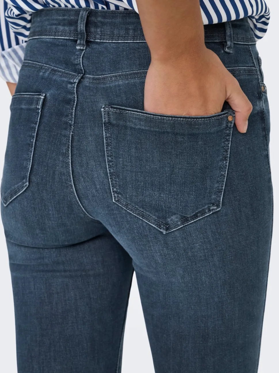 ONLWAUW Medelhög midja Skinny Fit Jeans
