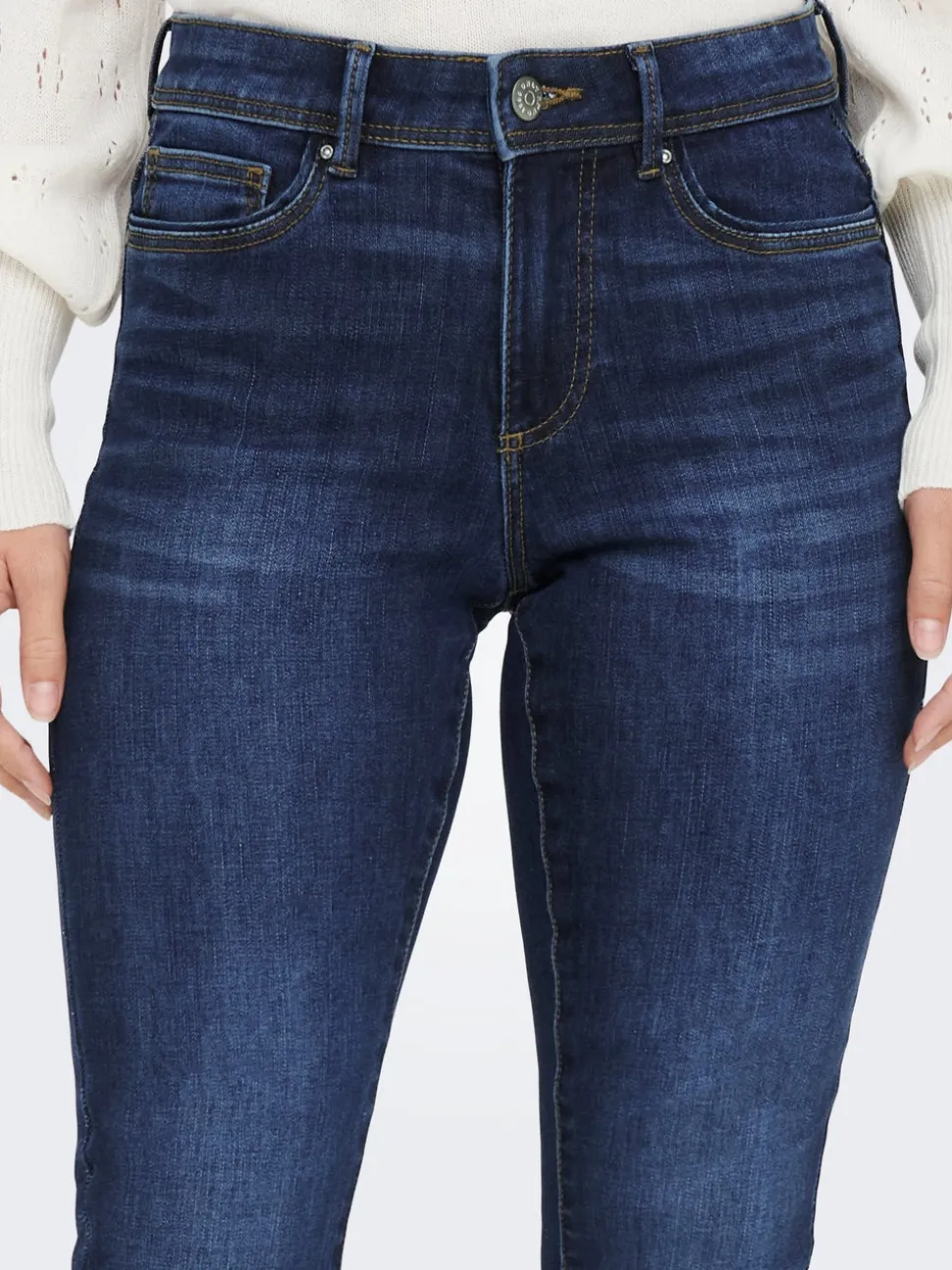 ONLWAUW Medelhög midja Skinny Fit Jeans