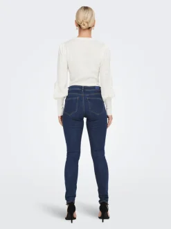 ONLWAUW Medelhög midja Skinny Fit Jeans
