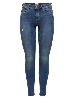 ONLWAUW Medelhög midja Skinny Fit Jeans