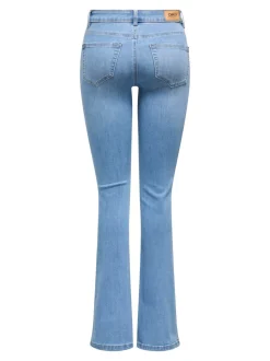 ONLWAUW Medelhög midja Utsvängd passform Jeans
