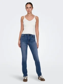 ONLWILLOW Hög midja Slim Fit Jeans