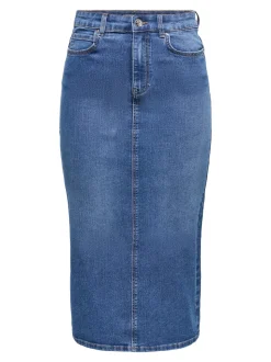 ONLWONDER Denim Jeanskjol Midikjol