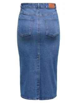 ONLWONDER Denim Jeanskjol Midikjol