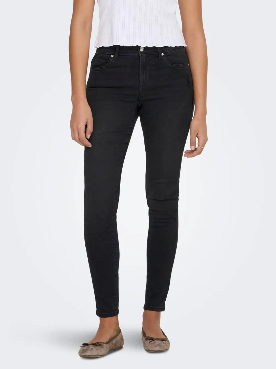 ONLWOW Medelhög midja Skinny Fit Jeans