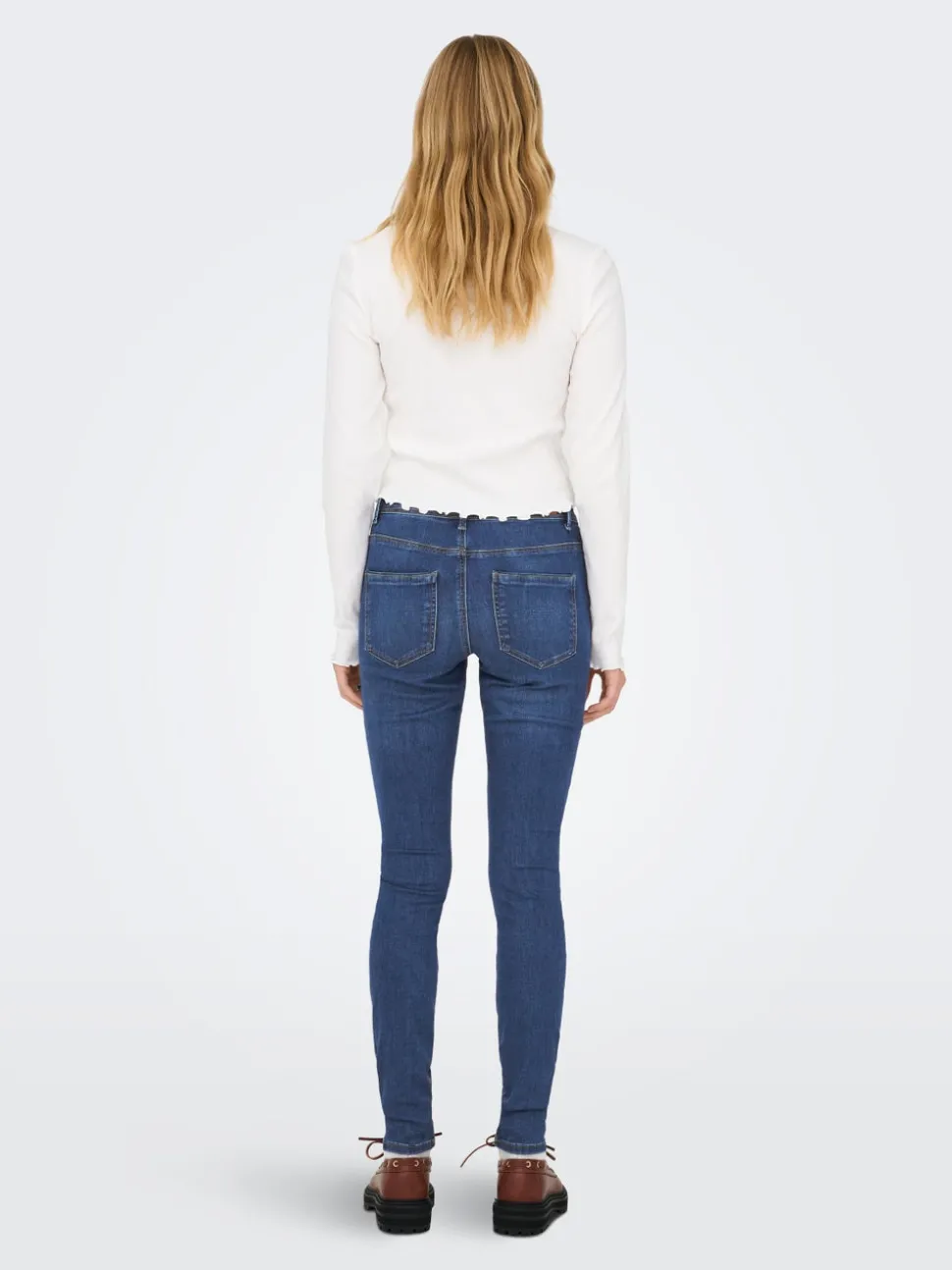 ONLWOW Medelhög midja Skinny Fit Jeans