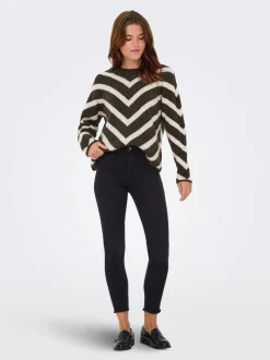 ONLWOW Medelhög midja Skinny Fit Ankellängd Jeans