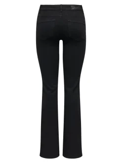ONLWOW Medelhög midja Utsvängd passform Jeans