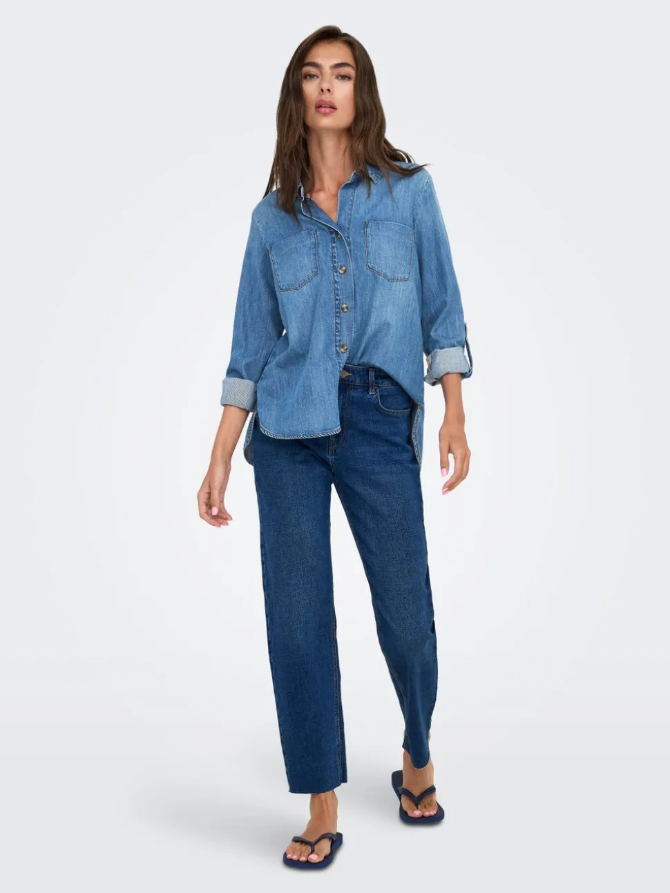 ONLYASMIN Denimskjorta