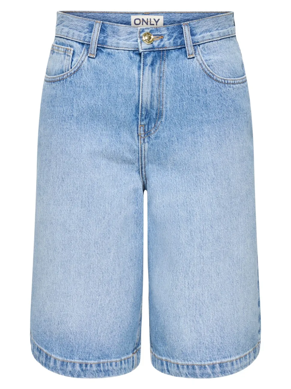 ONLZAGU-DORSI Medelhög midja Lös passform Denimshorts
