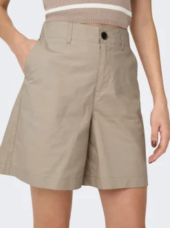 ONLZORA Medelhög midja Lös passform Bermudashorts