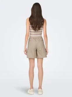 ONLZORA Medelhög midja Lös passform Bermudashorts