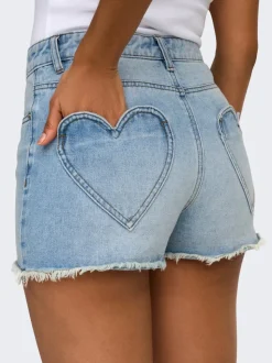 ONLZUMA Medelhög midja Normal passform Shorts