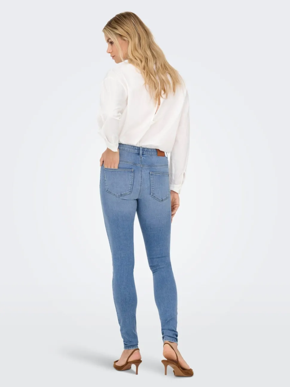 ONPAOLA Hög midja Skinny Fit Jeans