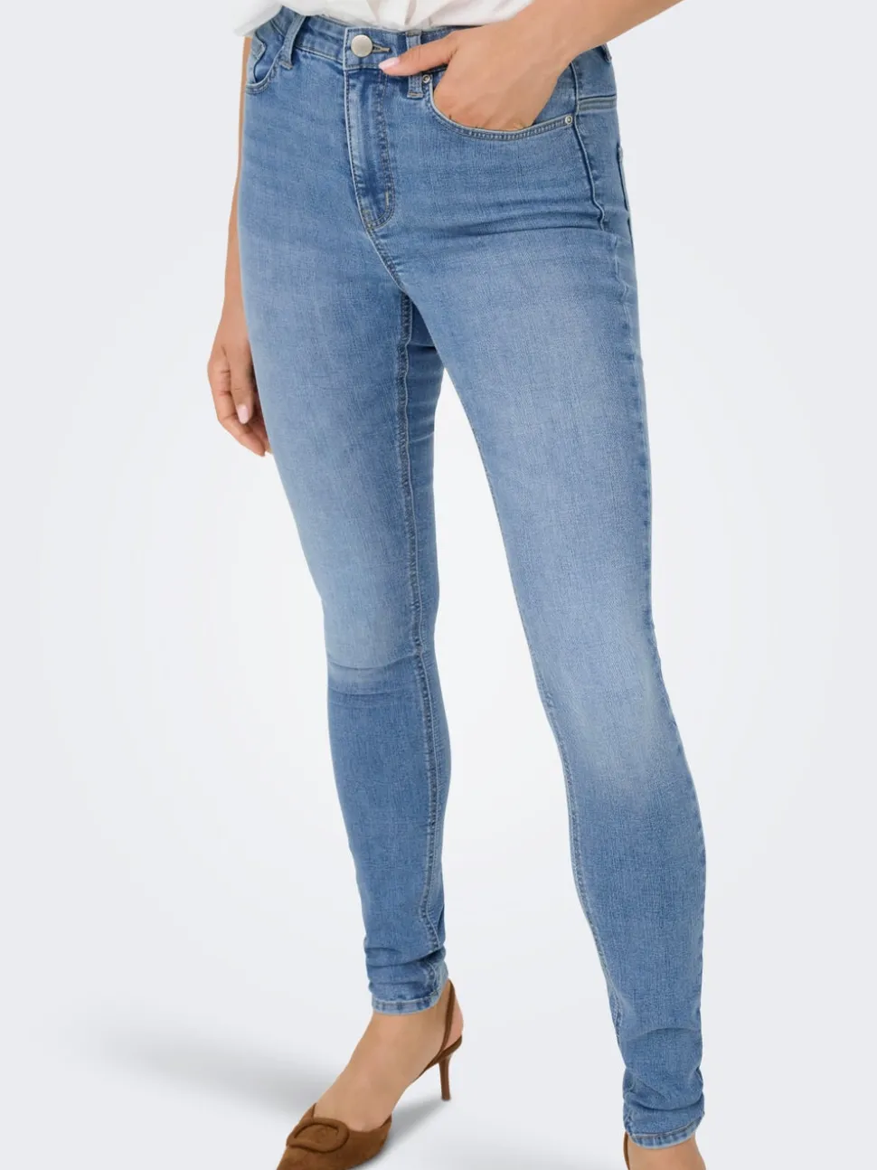 ONPAOLA Hög midja Skinny Fit Jeans