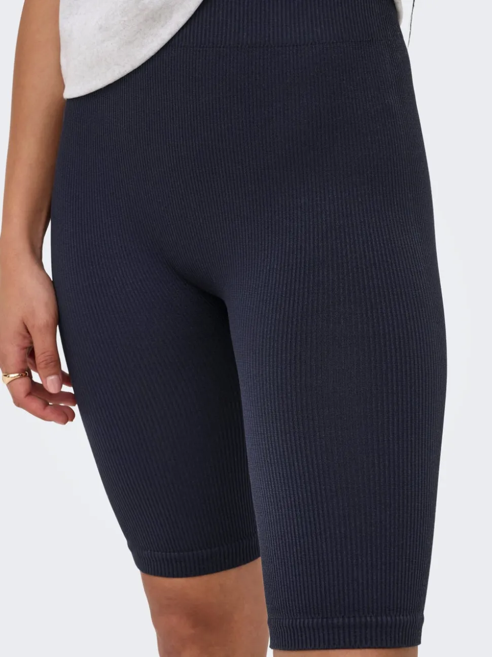 ONPJAIA Hög midja Slim Fit Cityshorts