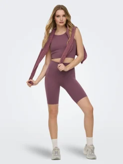 ONPJAIA Hög midja Slim Fit Cityshorts