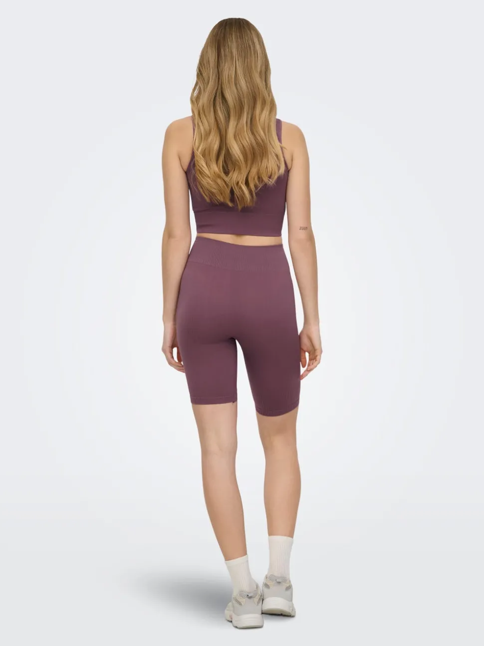 ONPJAIA Hög midja Slim Fit Cityshorts