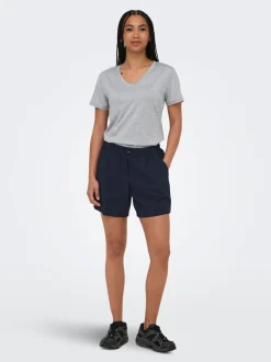 ONPTULIP Hög midja Lös passform Shorts