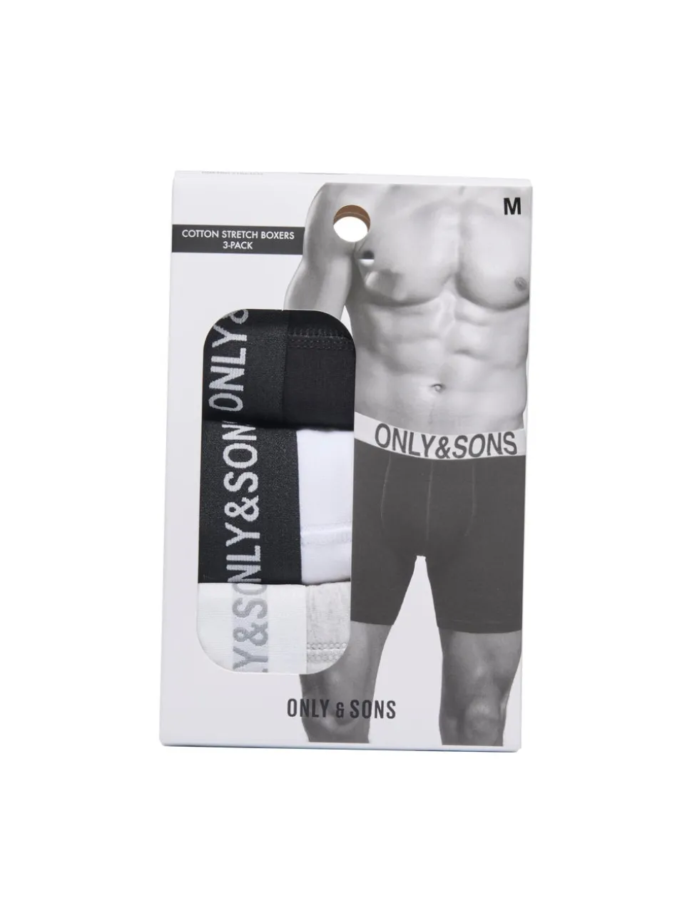 ONSBASIC 3-pack Boxertrosor