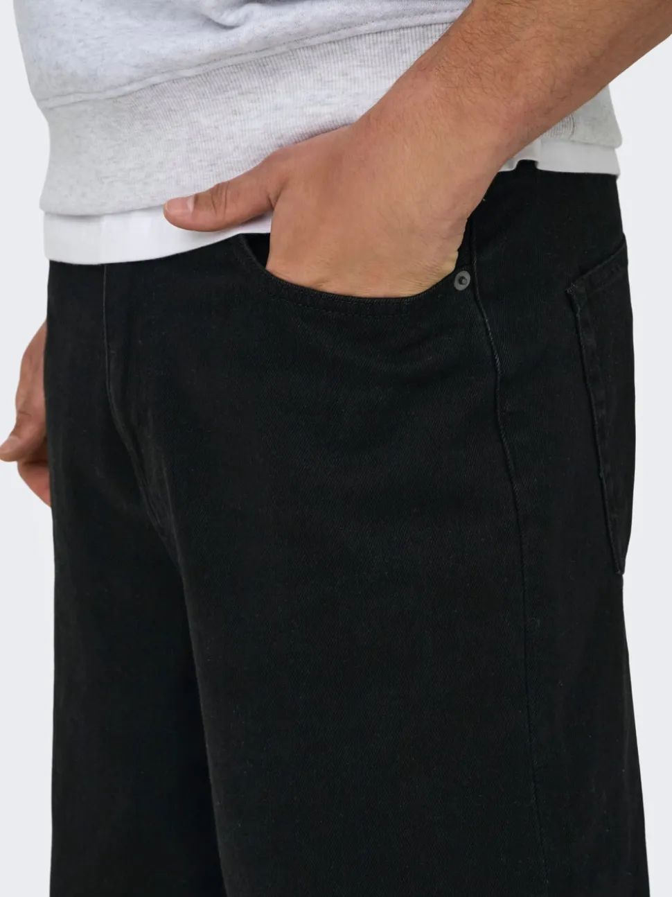 ONSCARL Hög midja Balloon Fit Jeans