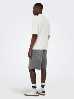 ONSCARL Medelhög midja Balloon Fit Shorts