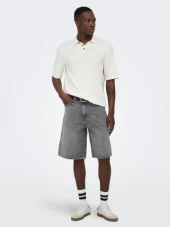 ONSCARL Medelhög midja Balloon Fit Shorts