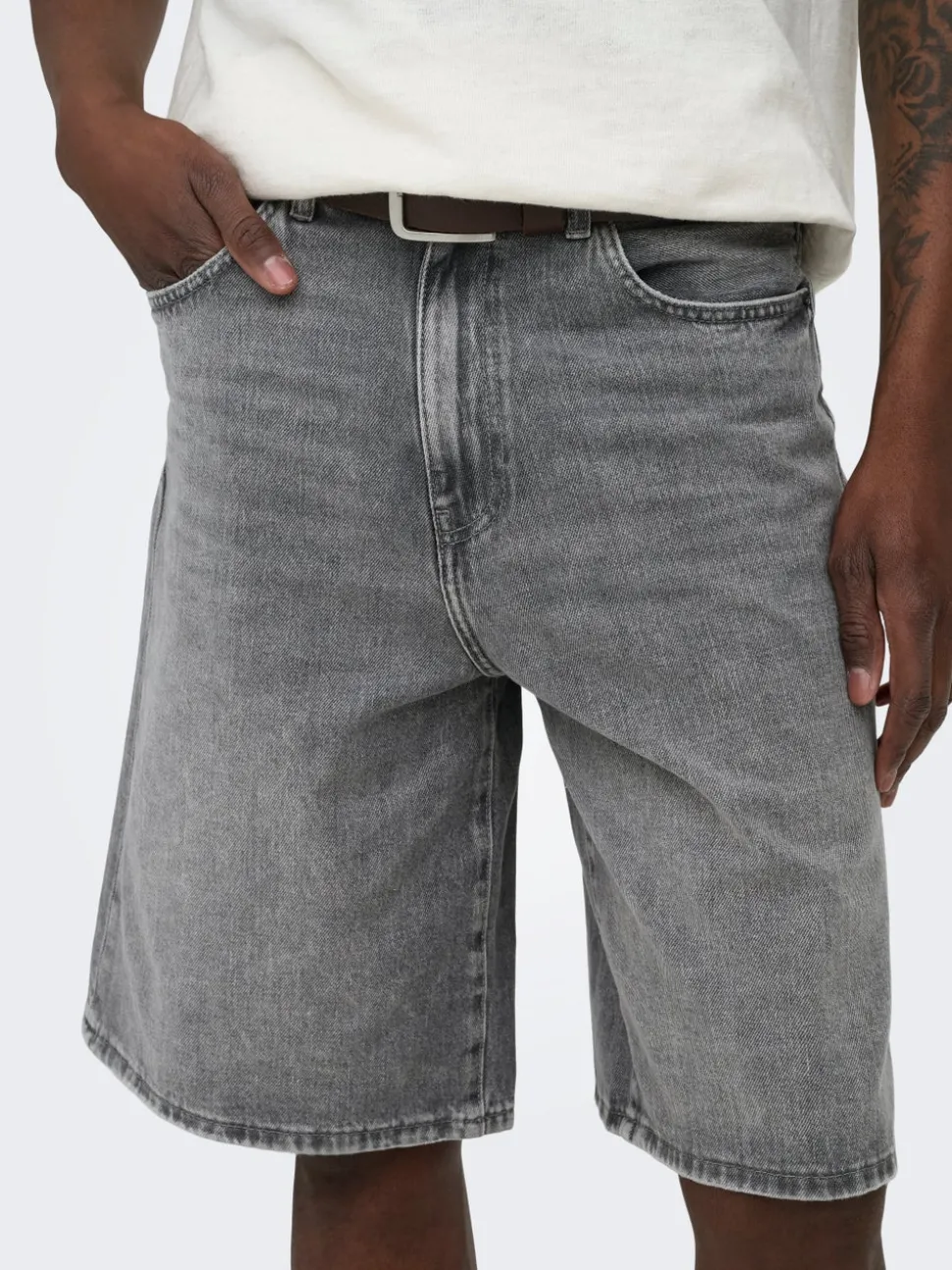 ONSCARL Medelhög midja Balloon Fit Shorts