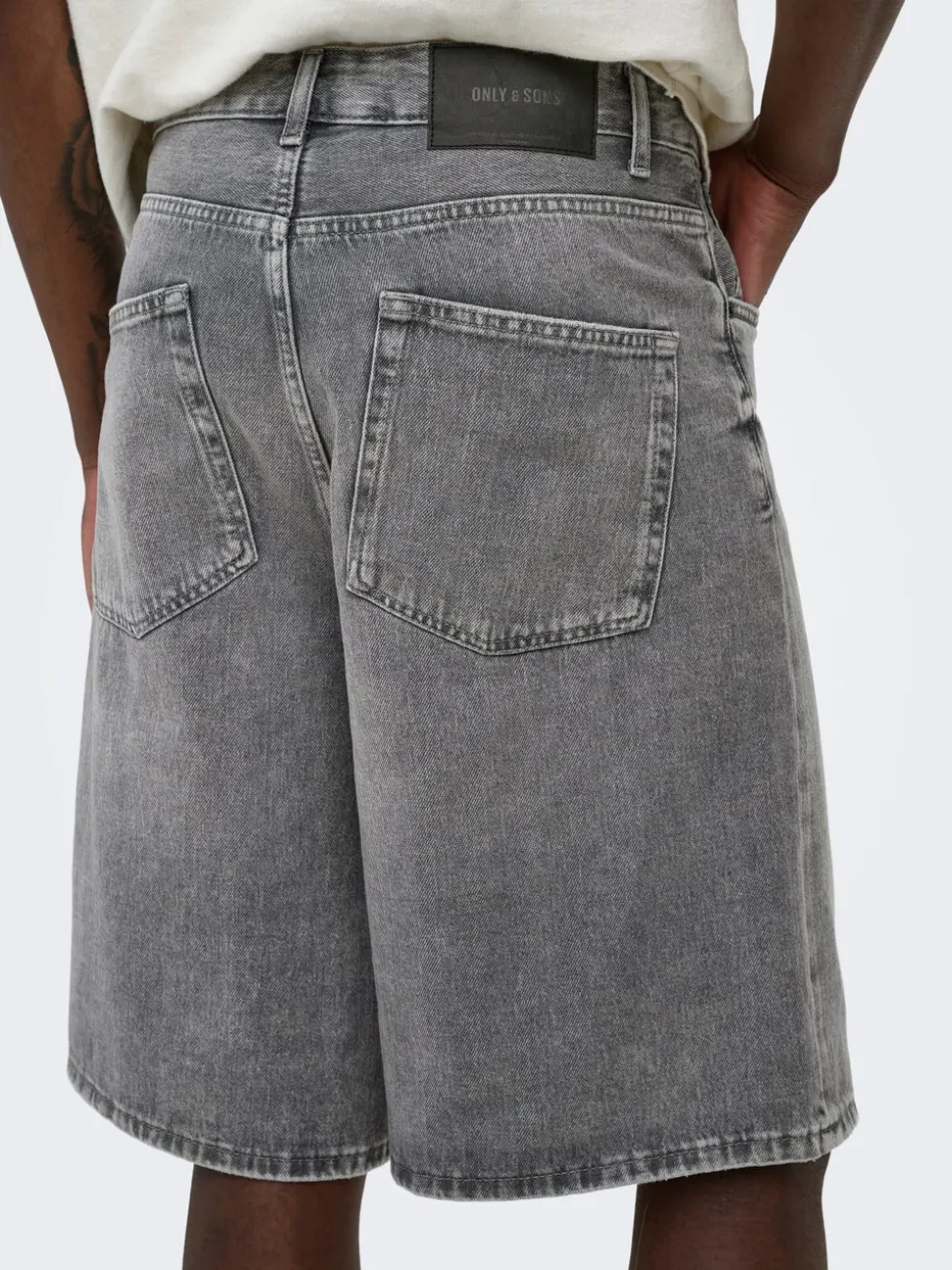 ONSCARL Medelhög midja Balloon Fit Shorts