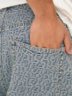 ONSCARL Medelhög midja Balloon Fit Shorts i femficksmodell