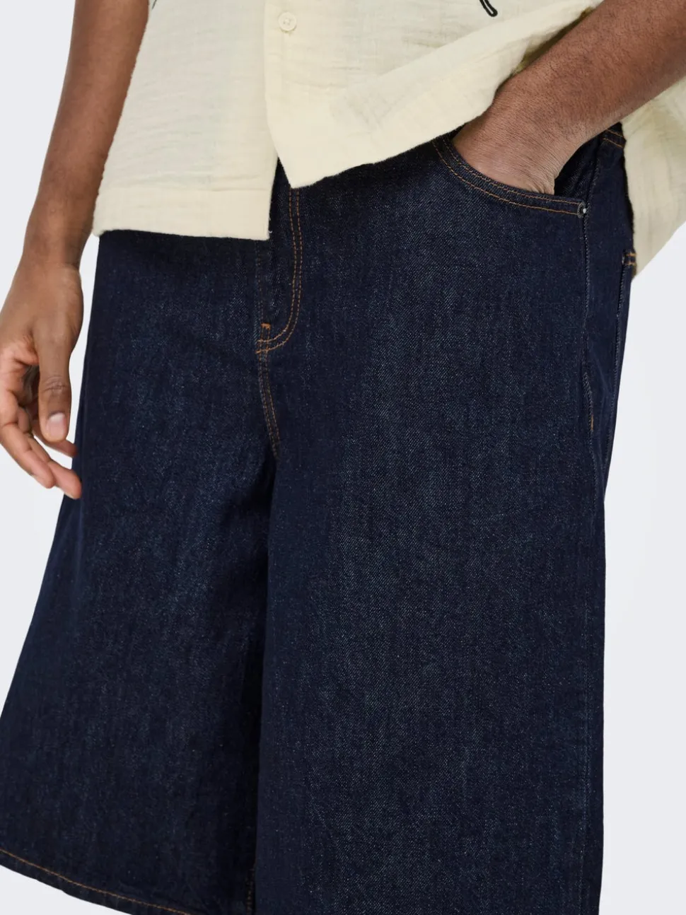 ONSCARL Medelhög midja Balloon Fit Shorts