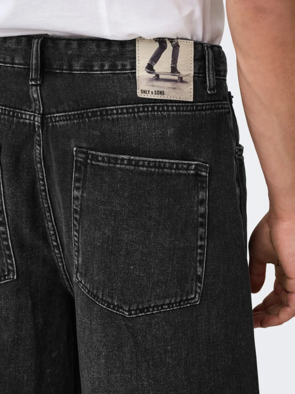 ONSCARL Medelhög midja Balloon Fit Shorts