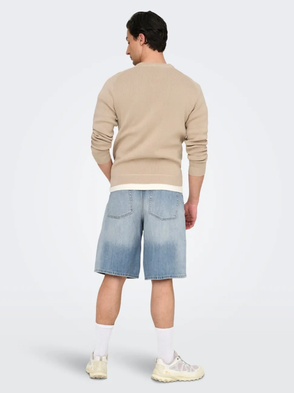 ONSCARL Medelhög midja Balloon Fit Shorts