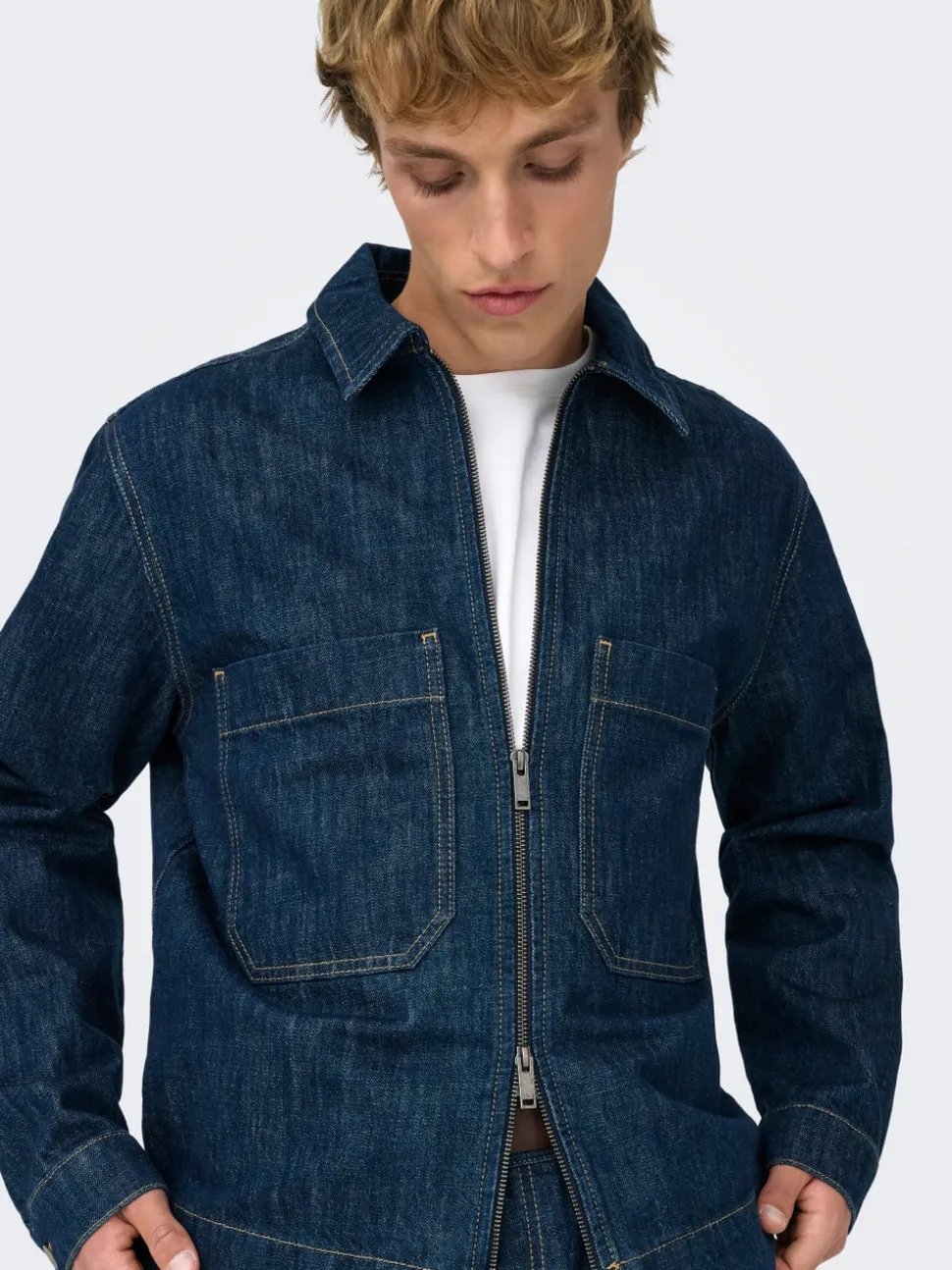 ONSCASSEL Jeansjacka