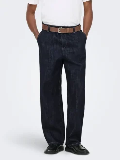 ONSDANI Medelhög midja Bred passform - Beskuren Jeans