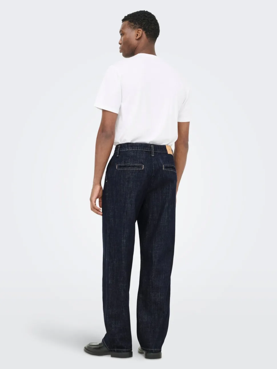 ONSDANI Medelhög midja Bred passform - Beskuren Jeans