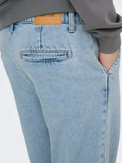 ONSDANI Medelhög midja Bred passform - Beskuren Jeans