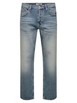 ONSEDGE Medelhög midja Rak passform Jeans