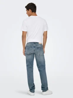 ONSEDGE Medelhög midja Rak passform Jeans