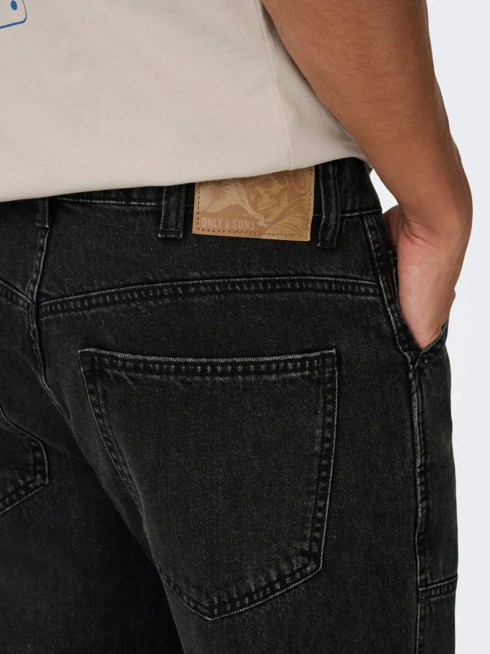 ONSEDGE Medelhög midja Rak passform Jeans