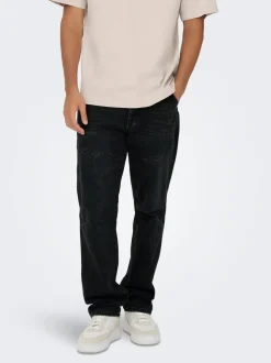 ONSEDGE Medelhög midja Rak passform Jeans