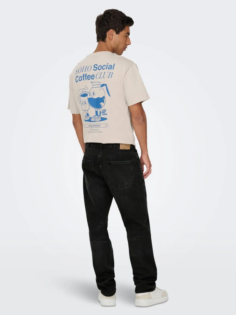 ONSEDGE Medelhög midja Rak passform Jeans