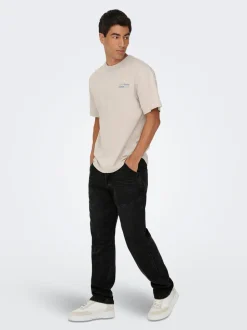 ONSEDGE Medelhög midja Rak passform Jeans